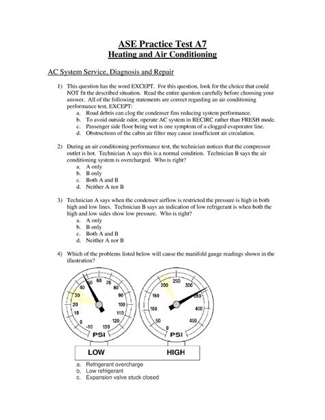 printable ase practice test